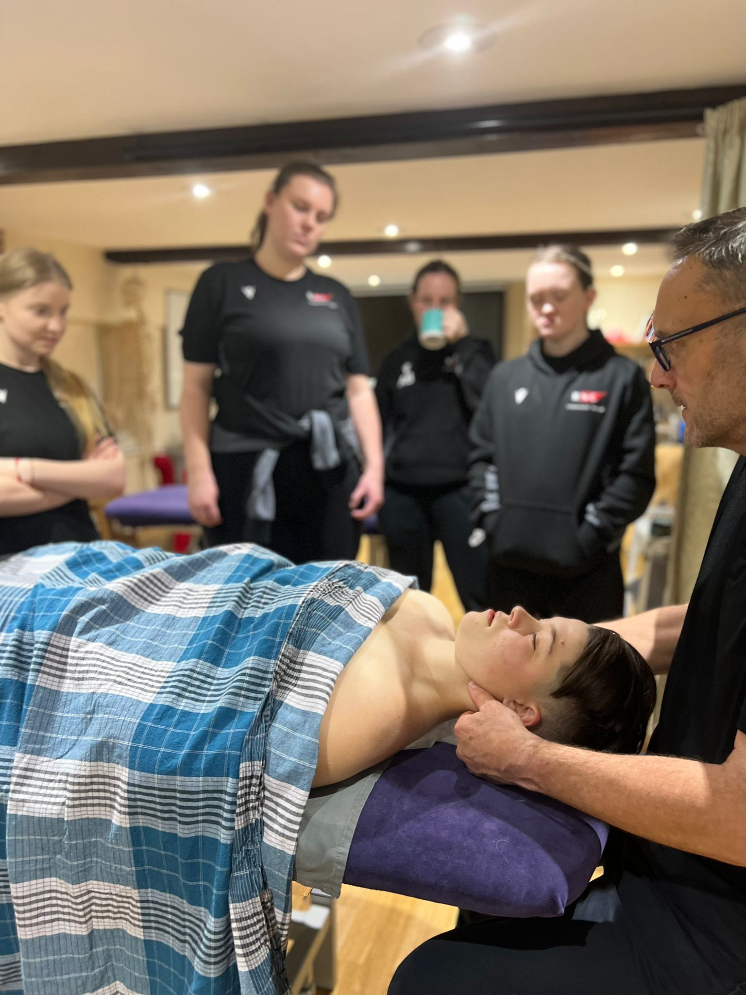 Massage students gain valuable professional development