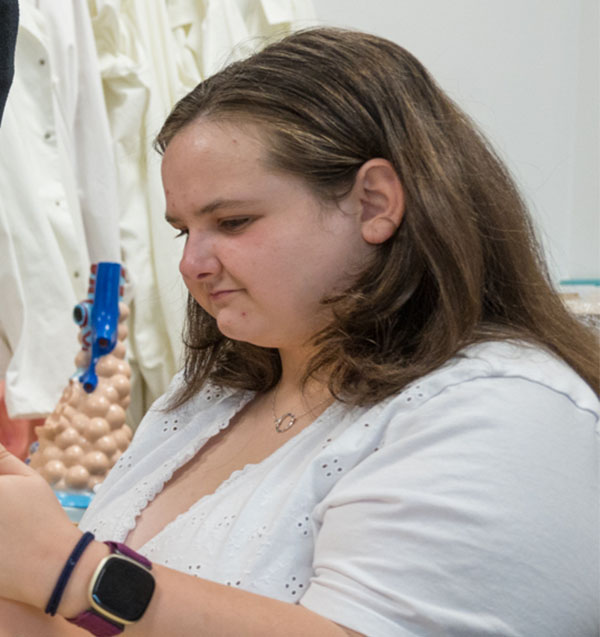 A profile picture of the student with mid length brown hair