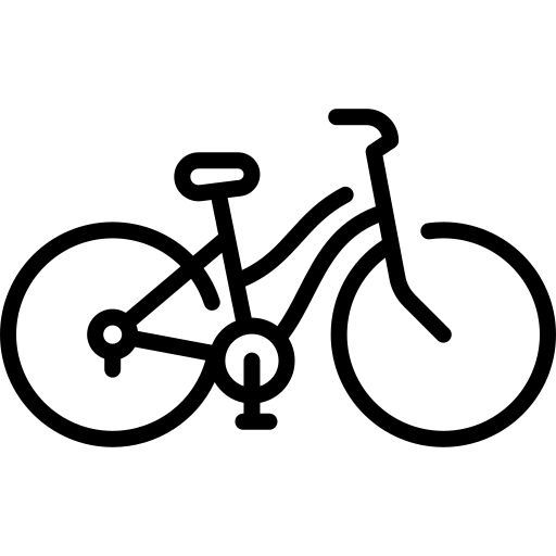 A graphic of a bike